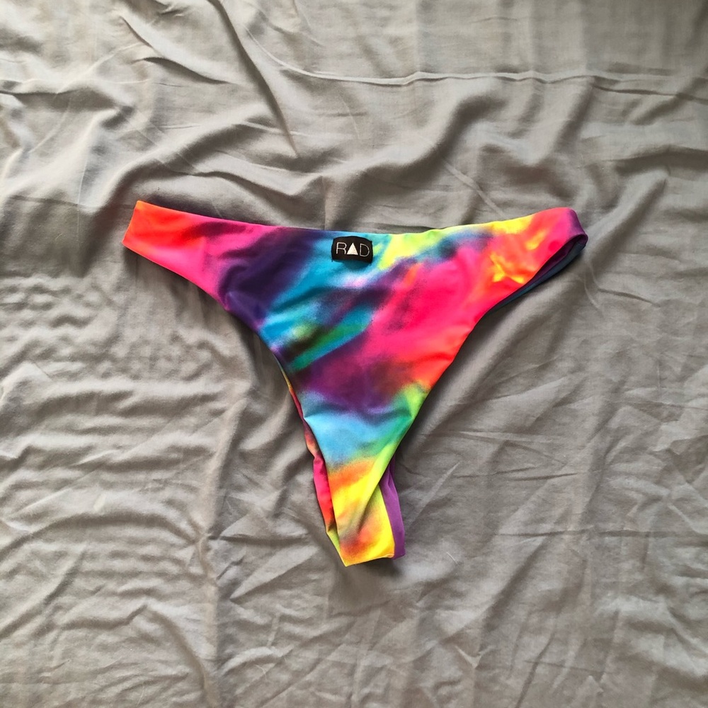RAD Polewear high waist thong/ Brazilian bottoms
